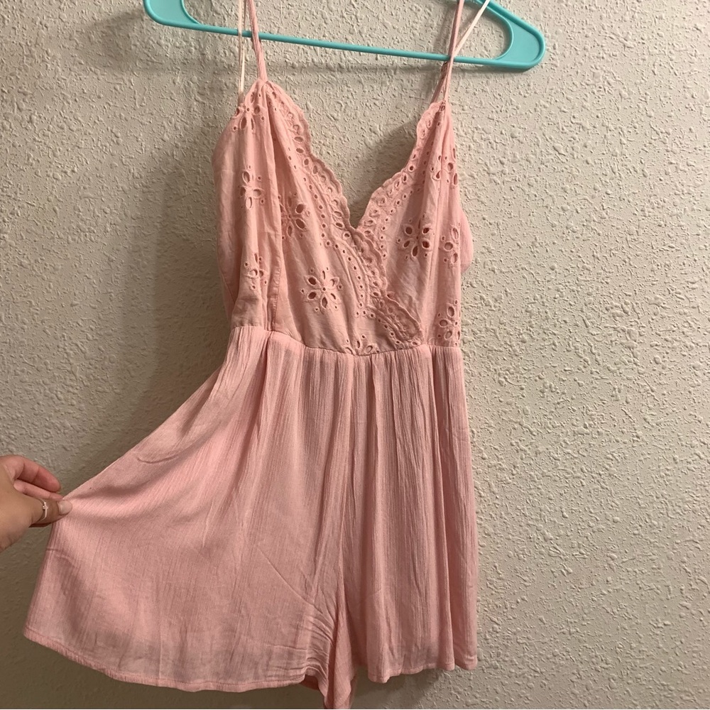 Pink romper